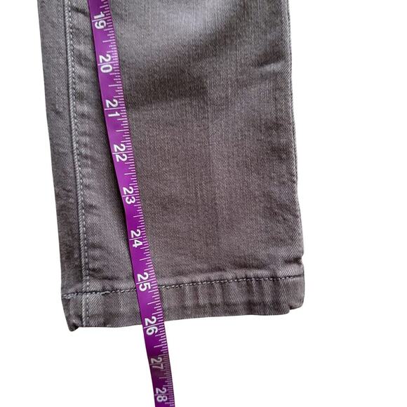 Pilcro and the Letterpress Jeans Womens' Size 25 STET Gray skinny Low Rise 1230 - Picture 12 of 14